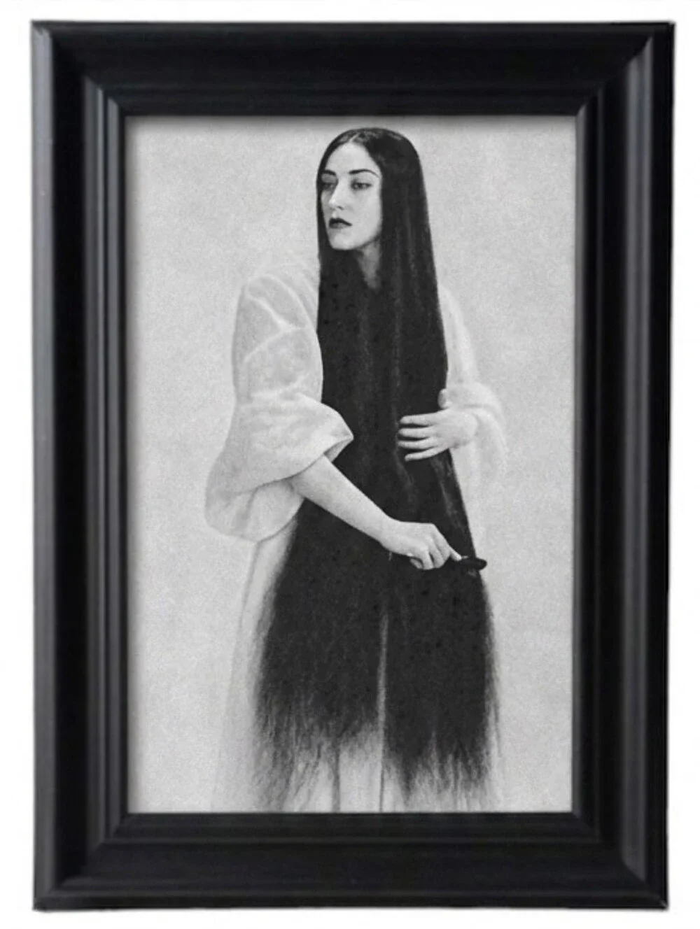 Beautiful VIctorian Era Woman Famous for their long hair Hair Style Beauty Art